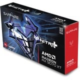 SAPPHIRE Radeon RX 9070 XT Nitro+ Gaming OC, Carte graphique Argent, 2x DisplayPort, 2x HDMI, RDNA4