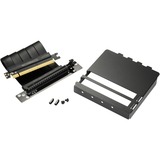 Sharkoon Compact VGCK 4.0 0,115 m, Carte de montage Noir, 0,115 m, PCI-E x16 (Gen 4.0), PCI-E x16 (Gen 4.0), Carte vidéo, MS-Z1000, MS-Y1000