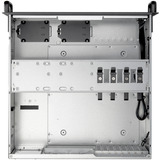 SilverStone RM4A 4U Rackmount, boîtier de serveur en rack Noir | 2x USB-A | 1x USB-C
