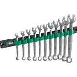 Wera 9640 Bande magnétique 6003 Joker 1 jeu de clés à anneaux, Clé plate 11 pièces