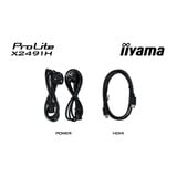 iiyama ProLite X2491H-B1 23.8" Moniteur  Noir, HDMI, DisplayPort