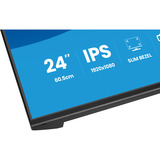 iiyama ProLite X2493HSU-B1 23.8" Moniteur Noir (Mat), 1x DisplayPort, 1x HDMI, 2x USB-A, 120 Hz