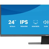 iiyama ProLite X2493HSU-B1 23.8" Moniteur  Noir (Mat), 60,5 cm (23.8"), 1920 x 1080 pixels, Full HD, LED, Noir