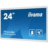 iiyama TW2424AS-W1, Affichage public Blanc