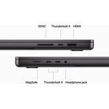 Apple MacBook Pro 16" 2023 (MRW33FN/A) PC portable Noir | M3 Max | 30-Core GPU | 36 Go | 1 To SSD