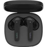 Belkin SoundForm Flow Earbuds, Casque/Écouteur Noir, Bluetooth