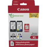Canon ValuePack PG-575XL/CL-576XL, Encre Noir, cyan, magenta, jaune, papier photo