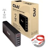 Club 3D 111W Power Delivery, Chargeur Noir