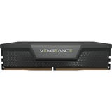 Corsair 128 Go DDR5-6000 (2x 64 Go) Kit, Mémoire vive Noir, CMK128GX5M2D6000C40, Vengeance, XMP