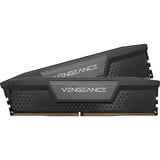 Corsair 128 Go DDR5-6000 (2x 64 Go) Kit, Mémoire vive Noir, CMK128GX5M2D6000C40, Vengeance, XMP