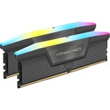 Corsair 32 Go DDR5-6400 (2x 16 Go) Kit, Mémoire vive CMH32GX5M2B6400Z36, Vengeance RGB, EXPO