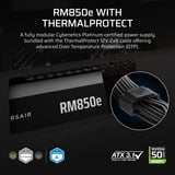 Corsair RM850e (2026) alimentation modulaire 850 watt Noir, 1x 12V-2x6, 3x PCIe, ATX 3.1, ThermalProtect 12V-2x6
