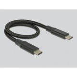DeLOCK Boîtier externe USB Type-C Combo pour M.2 NVMe PCIe ou SATA SSD - Sans outil, Boîtier disque dur Noir