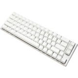 Ducky One 3 SF White, clavier gaming Blanc/Argent, Layout BE, Cherry MX RGB Speed Silver, LED RGB, 65%, ABS