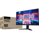 GIGABYTE M28U 28" 4K UHD Moniteur gaming  Noir, 2x HDMI, 1x DisplayPort, 3x USB-A 3.2 (5 Gbit/s), 1x USB-C, 144 Hz