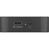 ICY BOX Boîtier SSD M.2 NVMe IB-1980M-80G, Boîtier disque dur Noir
