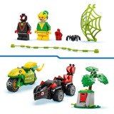 LEGO Marvel Spidey And His Amazing Friends - Spin et Electro chase avec des véhicules dinosaures, Jouets de construction 11198 - Spidey et ses incroyables amis