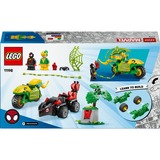 LEGO Marvel Spidey And His Amazing Friends - Spin et Electro chase avec des véhicules dinosaures, Jouets de construction 11198 - Spidey et ses incroyables amis