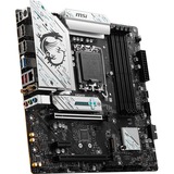 MSI B760M GAMING PLUS WIFI carte mère socket 1700 Noir/Argent, RAID, 2.5 Gb-LAN, WLAN 6E, BT, Sound, µATX