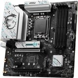 MSI B760M GAMING PLUS WIFI carte mère socket 1700 Noir/Argent, RAID, 2.5 Gb-LAN, WLAN 6E, BT, Sound, µATX