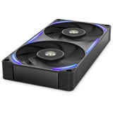 NZXT F240X RGB ventilateurs de boîtier Noir, 2 pièces, 240 x 120 x 30 mm, PWM