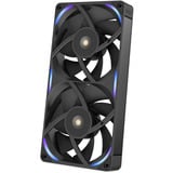 NZXT F240X RGB ventilateurs de boîtier Noir, 2 pièces, 240 x 120 x 30 mm, PWM