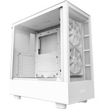 NZXT H5 Elite All White, Moyen tour Blanc (mat)