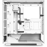 NZXT H5 Elite boîtier midi tower Blanc (mat) | 1x USB-A | 1x USB-C | RGB | Verre Trempé