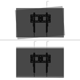 Neomounts WL30-750BL14 support mural plat, Montage Noir
