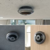 Reolink Caméra fisheye panoramique 360° 6 MP pour l'intérieur, Caméra de surveillance Gris, 4K, Wi-Fi, PoE