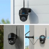 Reolink Reolink B430, 5MP Dual-Band Pan/Tilt bev, Caméra de surveillance Noir