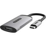 Sitecom USB-C > HDMI 2.1, Adaptateur Gris, 0,15 mètres