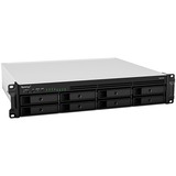 Synology RackStation RS1221RP+ serveur de stockage NAS Rack (2 U) Ethernet/LAN Noir V1500B Noir/gris, NAS, Rack (2 U), Ryzen Embedded, V1500B, Noir