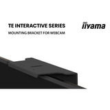 iiyama ProLite TE9813A-B1AG, Affichage public Noir, Touch, HDMI, DisplayPort, Audio, LAN, WiFi 6, USB-C, Android 14