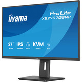 iiyama ProLite XB2797QSNP-B1 27" Moniteur Noir, 1x DisplayPort, 1x HDMI, 3x USB-C, 2x USB-A, 1x RJ-45