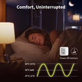 Aqara Floor Heating Thermostat W500 Blanc, Bluetooth, Thread/Zigbee