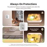 Aqara Floor Heating Thermostat W500 Blanc, Bluetooth, Thread/Zigbee