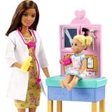 Barbie Poupée de carrière - Pédiatre - Brune 