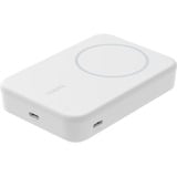 Belkin BoostCharge Pro powerbank magnétique sans fil 10 000 mAh + support - 15 W Blanc