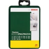 Bosch 2 607 019 437 foret, Jeu de mèches de perceuse Vert