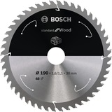 Bosch 2 608 837 710 lame de scie circulaire 19 cm 1 pièce(s) Bois, 19 cm, 3 cm, 1,1 mm, 7900 tr/min, 1,6 mm