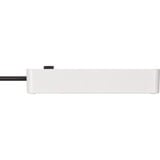 Brennenstuhl Ecolor multiprise à 5 prises Blanc/noir, 5x prises