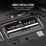 Corsair 32 Go DDR5-5600 (2x 16 Go) Kit, Mémoire vive Noir, Vengeance