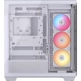 Corsair 3500X RS-R ARGB boîtier midi tower Blanc | 2x USB-A | 1x USB-C | RGB | Verre Trempé
