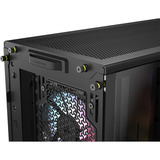 Corsair FRAME 4000D LCD RS ARGB Premium boîtier midi tower Noir | 3x USB-C | RGB | Verre Trempé