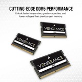 Corsair Vengeance 32 Go DDR5-5600 (1x 32 Go) mémoire PC portable Noir, CMSX32GX5M1A5600C48, SO-DIMM