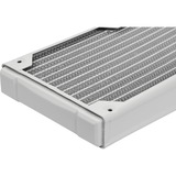 Corsair XR5 Bloc radiateur Blanc, Bloc radiateur, Laiton, Cuivre, Blanc, 1/4", 60 °C, 396 mm
