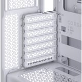 Corsair  boîtier midi tower Blanc | 2x USB-A | 1x USB-C | RGB | Verre Trempé