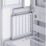 Corsair  boîtier midi tower Blanc | 2x USB-A | 1x USB-C | RGB | Verre Trempé