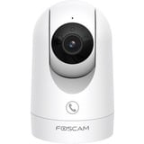 Foscam R8M Ultra HD, dual-band WiFi, Caméra de surveillance Blanc
